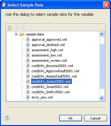 Set Simulation Data dialog 
				