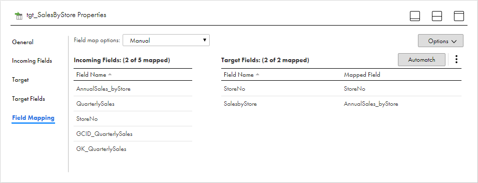 Mapping example with a Normalizer and Aggregator