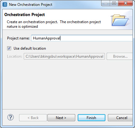 New Orchestration Project
				