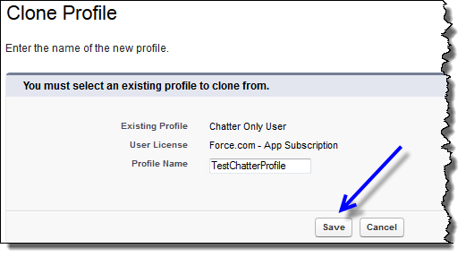 Clone Profile 
				