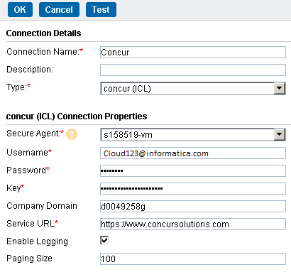 The image displays the New Connection page. 
			  