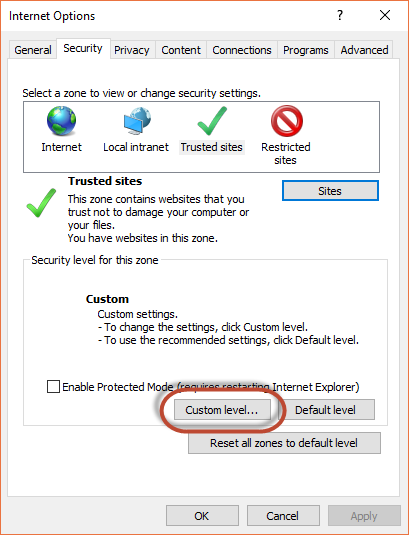 Enabling CORS in Internet Explorer 11