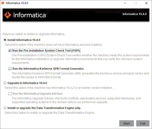 Esta imagem mostra a ferramenta de verificação do sistema de pré-instalação. A ferramenta de verificação do sistema de pré-instalação verifica se a máquina atende aos requisitos do sistema para a instalação. 
				  