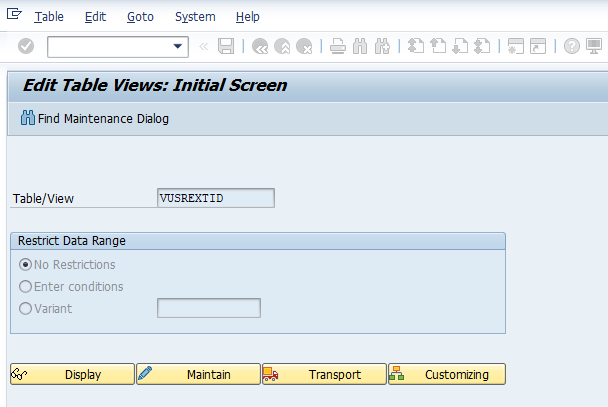 You can view the VUSREXTID table. 
						