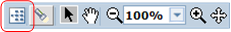 The "Switch to Detail" button appears on the left side of the data lineage diagram toolbar. 
				  