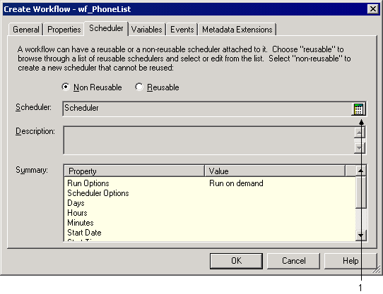 The Scheduler tab includes an Edit Scheduler button. 
				  