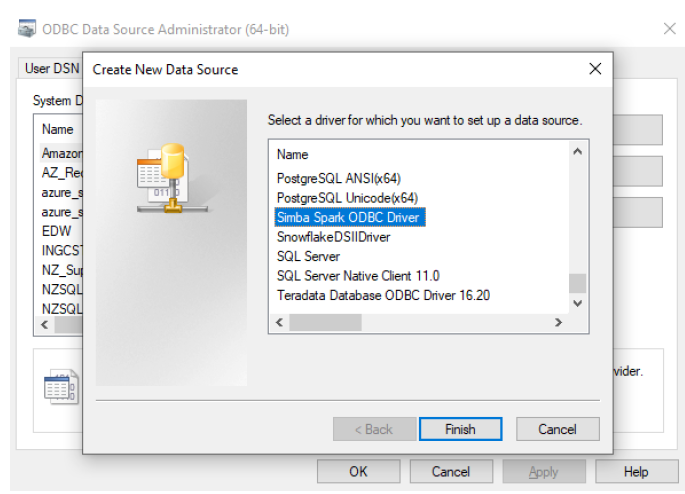 Step 3 Install And Configure The Odbc Driver For Windows 4994