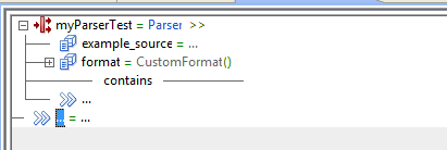 "The Parser uses mapping statements to define how to transform input data into output data. Use the IntelliScript editor to define mapping statements in the Parser based on an example source that is structured in the same way that the data you expect to transform is formatted." 
				  