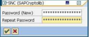 Enter a password to configure the ABAP server to start up only when the instance parameter snc/enable is set to 1. This ensures that the ABAP server starts up only when the SNC protocol is enabled. The password can contain both letters and numbers. 
				  