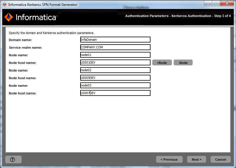 Step 3. Generate the Service Principal Name and Keytab Formats
