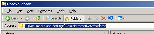 This image is a screenshot of a samle directory created on a Windows 7 machine 
		  
